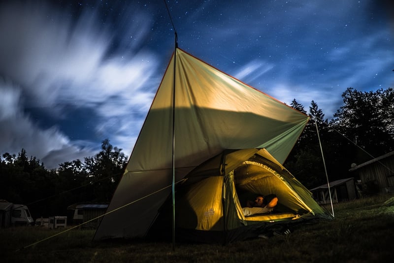 Glamping in nature